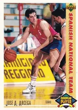 1991-92 Upper Deck Spanish #121 - Jose Arcega - Spain