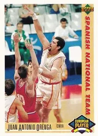 1991-92 Upper Deck Spanish #122 - Juan Orenga - Spain