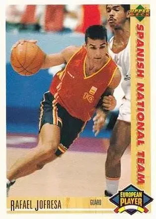 1991-92 Upper Deck Spanish #126 - Rafael Jofresa - Spain
