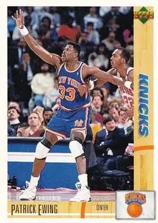 1991-92 Upper Deck Italian #76 - Patrick Ewing - New York Knicks