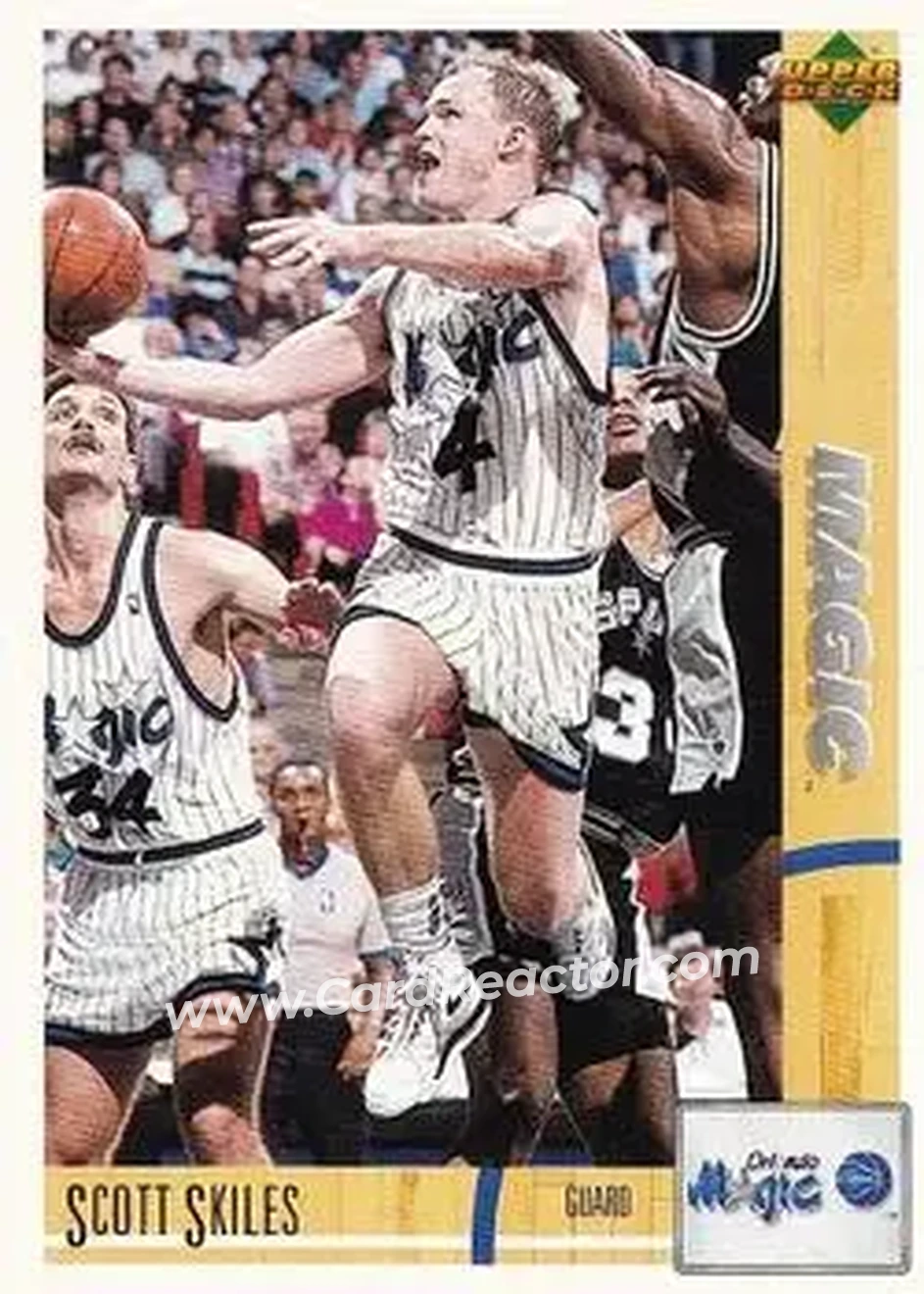 1991-92 Upper Deck Italian #78 - Scott Skiles - Orlando Magic - Front