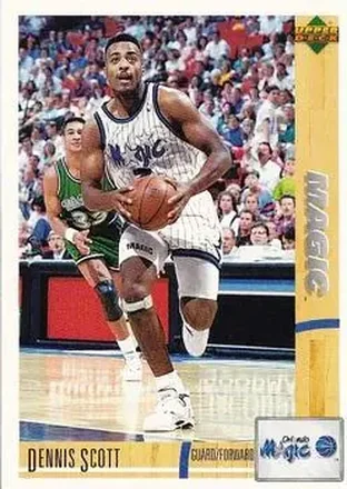 1991-92 Upper Deck Italian #79 - Dennis Scott - Orlando Magic