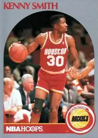 1990-91 Hoops #414 - Kenny Smith - Houston Rockets