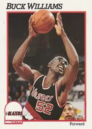1991-92 Hoops #179 - Buck Williams - Portland Trail Blazers
