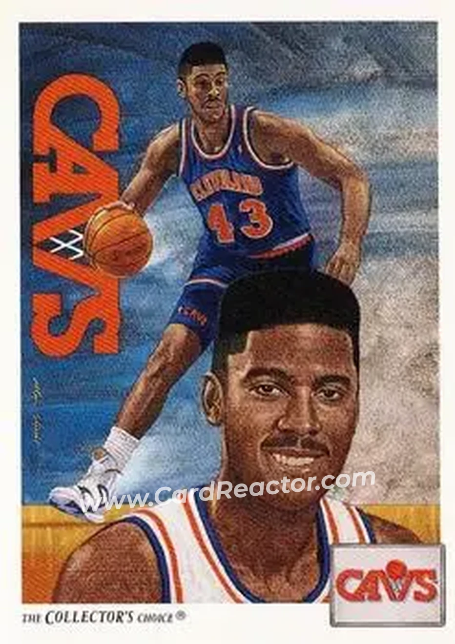 1991-92 Upper Deck #76 - Brad Daugherty - Cleveland Cavaliers - Front