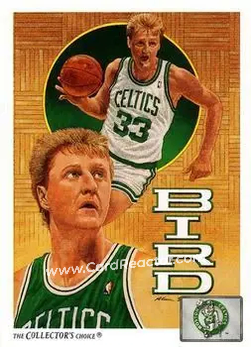 1991-92 Upper Deck #77 - Larry Bird - Boston Celtics - Front