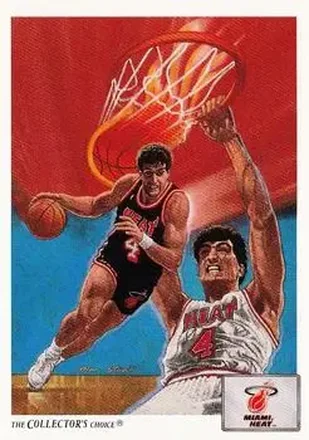 1991-92 Upper Deck #80 - Rony Seikaly - Miami Heat
