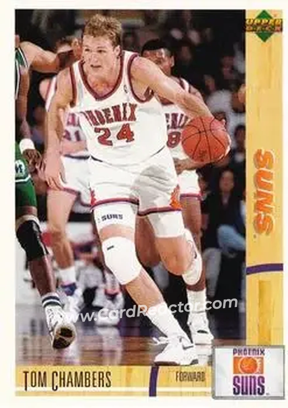1991-92 Upper Deck Italian #83 - Tom Chambers - Phoenix Suns - Front