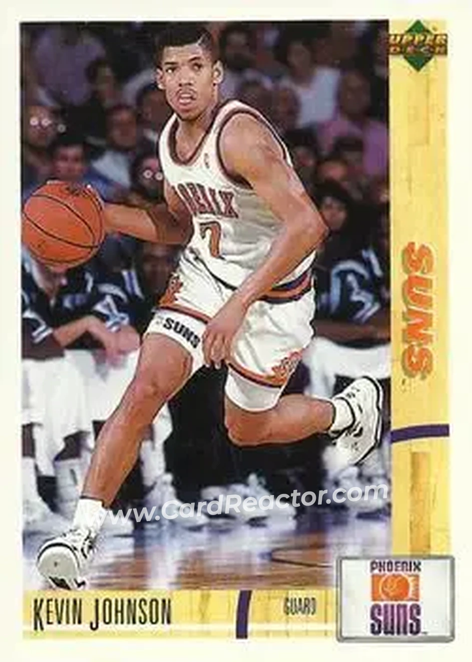 1991-92 Upper Deck Italian #84 - Kevin Johnson - Phoenix Suns - Front