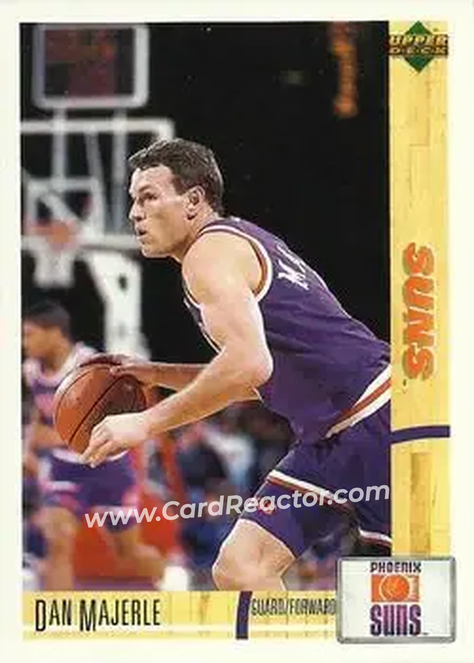 1991-92 Upper Deck Italian #85 - Dan Majerle - Phoenix Suns - Front