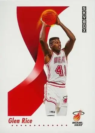 1991-92 SkyBox #151 - Glen Rice - Miami Heat