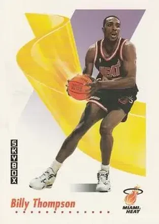 1991-92 SkyBox #154 - Billy Thompson - Miami Heat