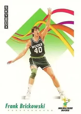 1991-92 SkyBox #155 - Frank Brickowski - Milwaukee Bucks