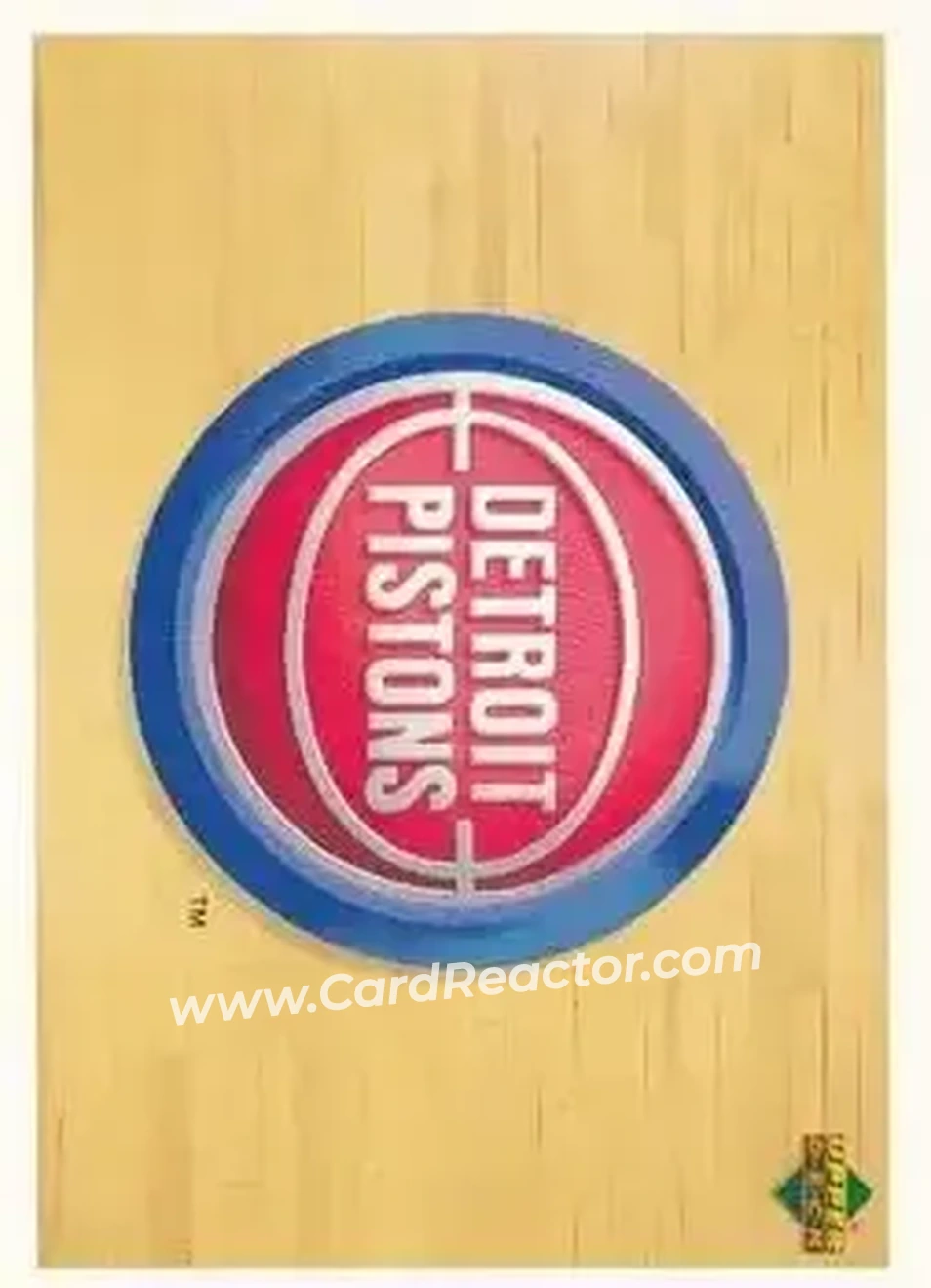 1991-92 Upper Deck Spanish #138 - Card #138 - Detroit Pistons - Front