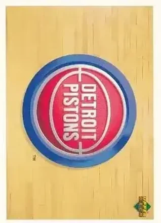 1991-92 Upper Deck Spanish #138 - Card #138 - Detroit Pistons