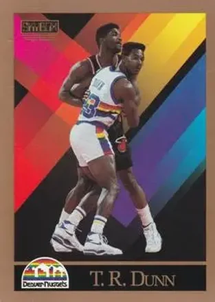 1990-91 SkyBox #378 - T.R. Dunn - Denver Nuggets