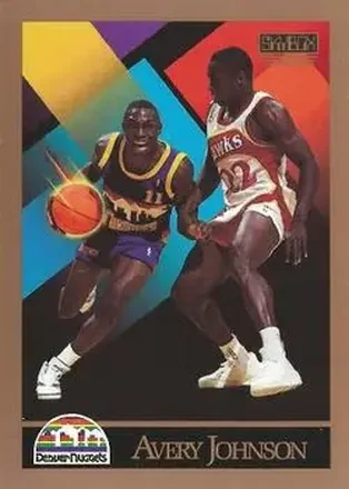 1990-91 SkyBox #380 - Avery Johnson - Denver Nuggets