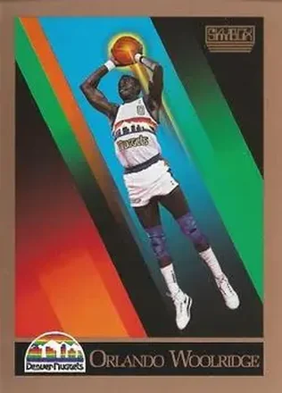 1990-91 SkyBox #382 - Orlando Woolridge - Denver Nuggets