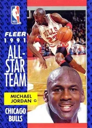 1991-92 Fleer #211 - Michael Jordan - Chicago Bulls