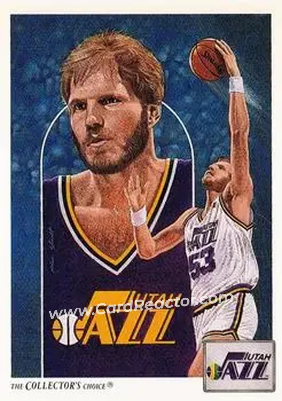 1991-92 Upper Deck #82 - Mark Eaton - Utah Jazz - Front