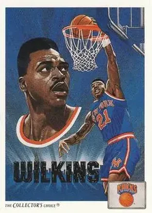 1991-92 Upper Deck #84 - Gerald Wilkins - New York Knicks