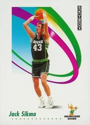 1991-92 SkyBox #165 - Jack Sikma - Milwaukee Bucks