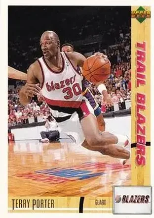 1991-92 Upper Deck Italian #87 - Terry Porter - Portland Trail Blazers