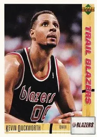 1991-92 Upper Deck Italian #88 - Kevin Duckworth - Portland Trail Blazers