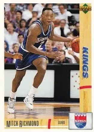 1991-92 Upper Deck Italian #89 - Mitch Richmond - Sacramento Kings