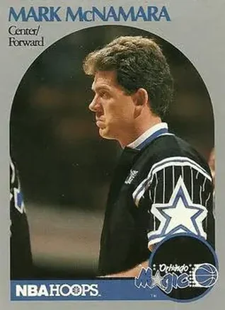 1990-91 Hoops #434 - Mark McNamara - Orlando Magic