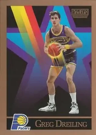 1990-91 SkyBox #387 - Greg Dreiling - Indiana Pacers