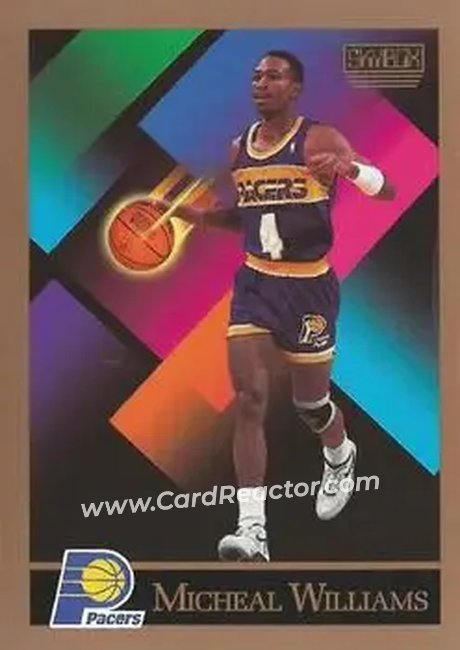 1990-91 SkyBox #388 - Micheal Williams - Indiana Pacers - Front 1990-91 SkyBox #388 - Micheal Williams - Indiana Pacers - Front