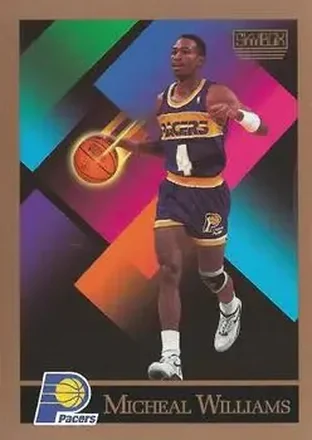 1990-91 SkyBox #388 - Micheal Williams - Indiana Pacers