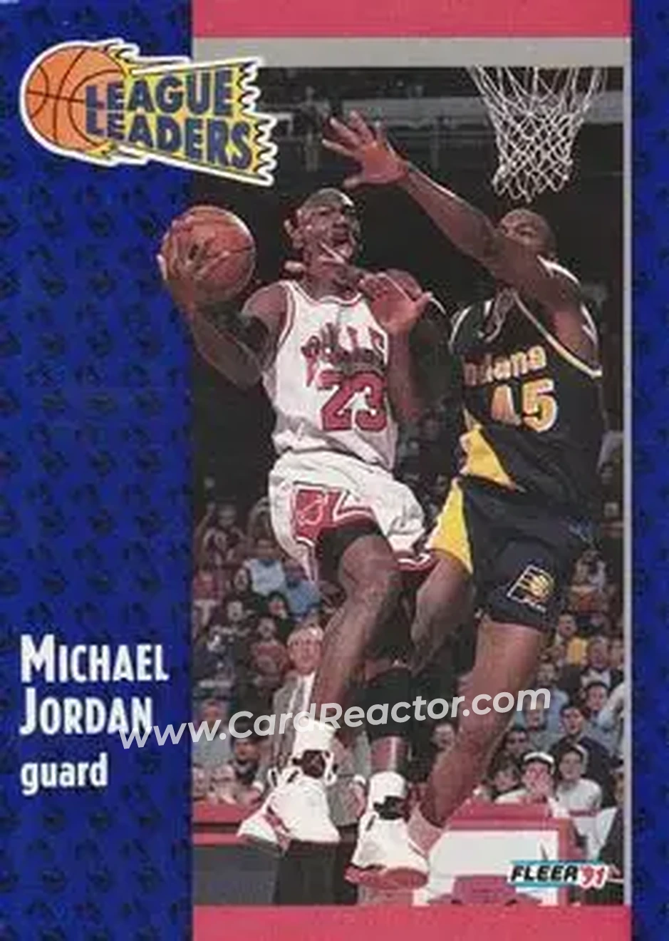1991-92 Fleer #220 - Michael Jordan - Chicago Bulls - Front