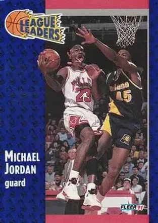 1991-92 Fleer #220 - Michael Jordan - Chicago Bulls