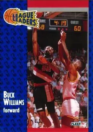 1991-92 Fleer #224 - Buck Williams - Portland Trail Blazers