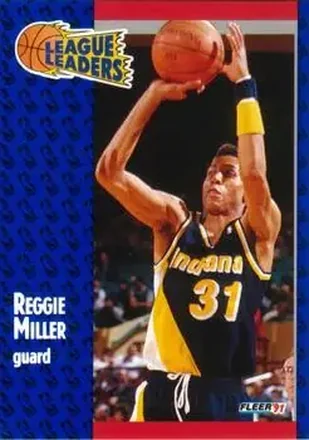 1991-92 Fleer #226 - Reggie Miller - Indiana Pacers