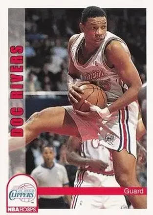 1992-93 Hoops #104 - Doc Rivers - Los Angeles Clippers
