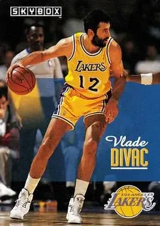 1992-93 SkyBox #114 - Vlade Divac - Los Angeles Lakers