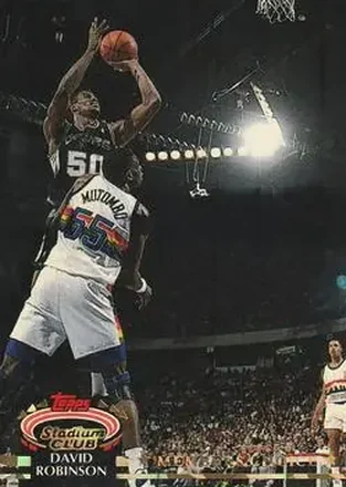 1992-93 Stadium Club #191 - David Robinson - San Antonio Spurs