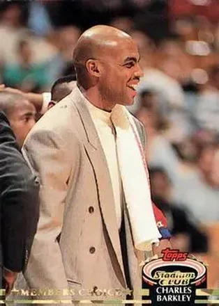 1992-93 Stadium Club #197 - Charles Barkley - Phoenix Suns
