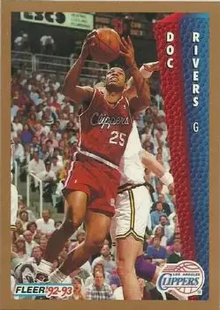 1992-93 Fleer #103 - Doc Rivers - Los Angeles Clippers