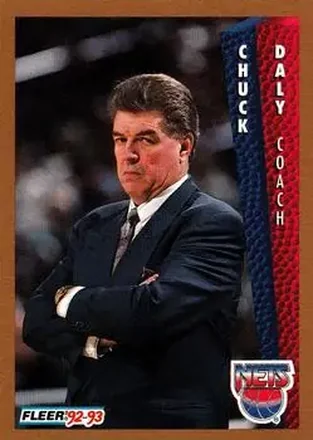 1992-93 Fleer #144 - Chuck Daly - New Jersey Nets