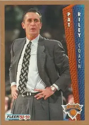 1992-93 Fleer #155 - Pat Riley - New York Knicks