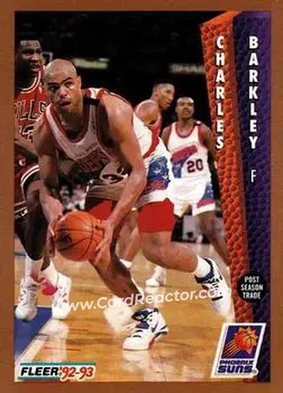 1992-93 Fleer #178 - Charles Barkley - Phoenix Suns - Front