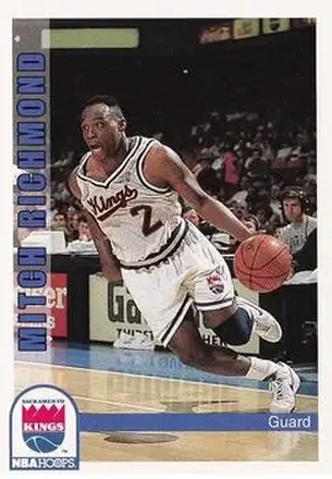 1992-93 Hoops #200 - Mitch Richmond - Sacramento Kings