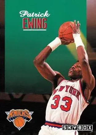 1992-93 SkyBox #161 - Patrick Ewing - New York Knicks
