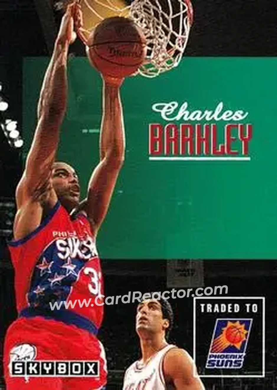 1992-93 SkyBox #179 - Charles Barkley - Phoenix Suns - Front