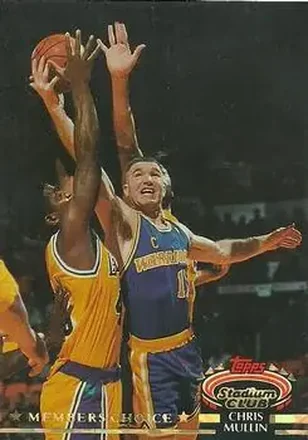 1992-93 Stadium Club #202 - Chris Mullin - Golden State Warriors