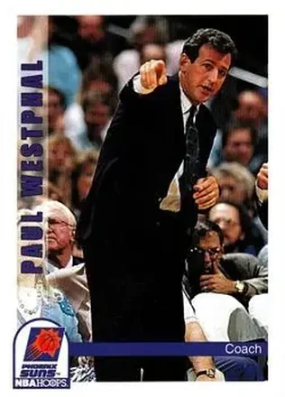 1992-93 Hoops #259 - Paul Westphal - Phoenix Suns